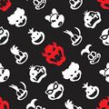 Black and red Bowser theme