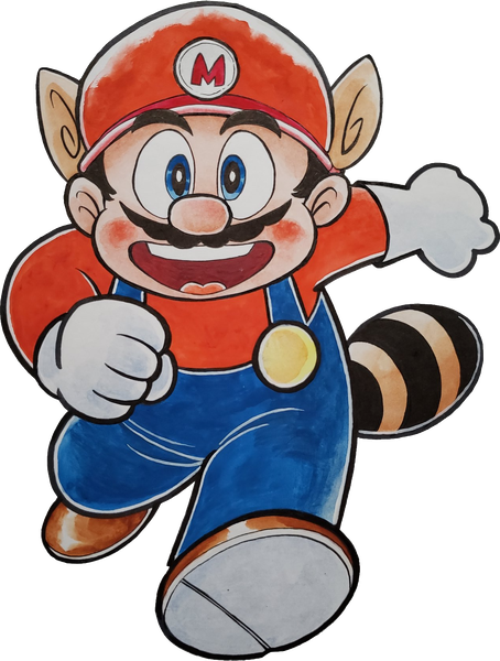 File:Raccoon Mario run KC Mario.png