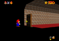 Mario over the Courtyard door.
