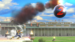 Challenge 124 from the thirteenth row of Super Smash Bros. for Wii U