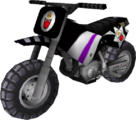 The model for King Boo's Standard Bike L from Mario Kart Wii