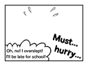 Slideshow comic panel in WarioWare: Snapped!