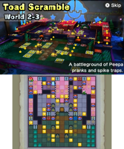 World 2-3 from Mario Party: Star Rush