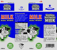 A Moo Moo Meadows Milk carton from Yoshi's Crafted World