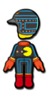 Pac-Man Mii racing suit from Mario Kart 8