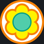 Daisy's emblem in Mario Kart Arcade GP DX.