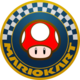 The Icon of the Mushroom Cup for Mario Kart Live: Home Circuit
