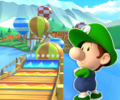 The course icon of the T variant with Baby Luigi