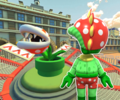 The course icon of the T variant with the Petey Piranha Mii Racing Suit