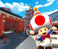The course icon of the R variant with Toad (Party Time)