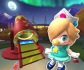 The course icon of the Reverse variant with Baby Rosalina