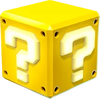 The icon for the ? Block item in Mario Kart World
