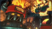 Bowser's Castle icon in Mario Kart World