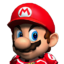 Mario's mugshot from Mario Strikers Charged.