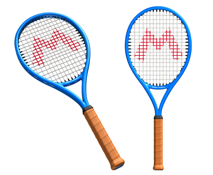 File:MTO Mario's tennis racket.png - Super Mario Wiki, the Mario ...
