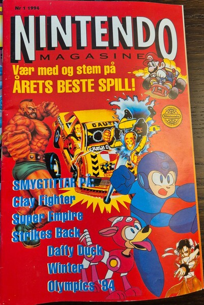 File:Nintendo Magasinet 1 1994 NOR.jpg