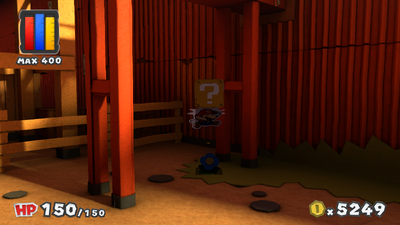 Location of the 42nd hidden block in Paper Mario: Color Splash, revealed.