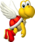 Artwork of a Koopa Paratroopa in New Super Mario Bros. (later used in Mario Super Sluggers, New Super Mario Bros. Wii and Super Mario Run)
