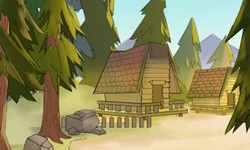 The Peridot Campgrounds in WarioWare Gold.