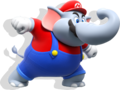 Super Mario Bros. Wonder Elephant Mario