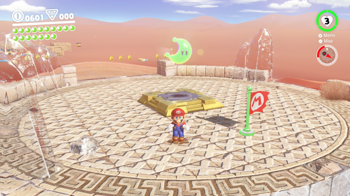 Super Mario Odyssey Sand Kingdom Power Moon Locations