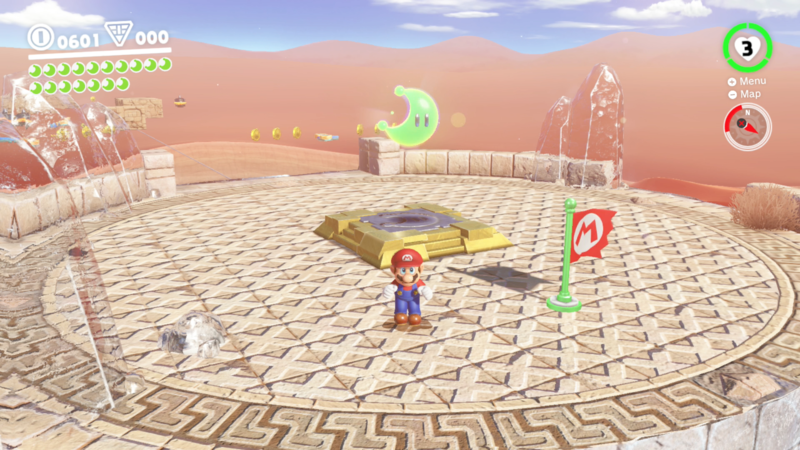 Where to find the Desert Wanderer in Super Mario Odyssey