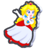 Fire Peach Standee from Super Mario Bros. Wonder