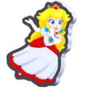 Fire Peach Standee from Super Mario Bros. Wonder