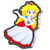 Fire Peach Standee from Super Mario Bros. Wonder