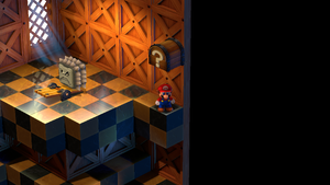 Second Treasure in Booster Tower of Super Mario RPG.