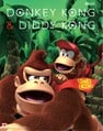 Club Nintendo poster of Diddy Kong and Donkey Kong