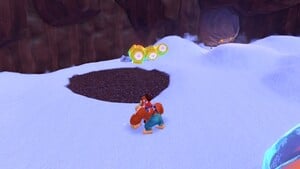Screenshot of a Glitzoid from Donkey Kong Bananza