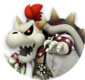 Icon of Dr. Dry Bowser from Dr. Mario World