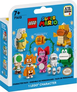 The packaging of series 5 of the LEGO Super Mario Character Packs.