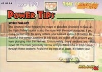 One of the Mario Kart 64 Collectible Trading Cards.