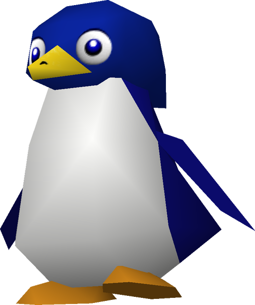 File:MK64 Penguin model.png