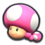 Toadette's icon from Mario Kart Tour