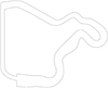 The map of Los Angeles Laps from Mario Kart Tour