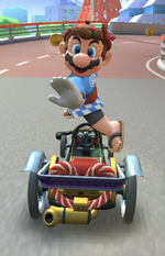 Mario (Happi) performing a trick.