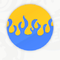 A sticker in Mario Kart World