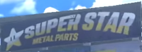 Super Star Metal Parts in Mario Kart World