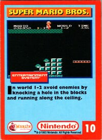 One of the Nintendo Collector Cards