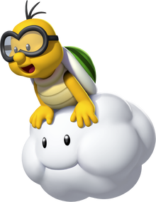 Lakitu in New Super Mario Bros. U