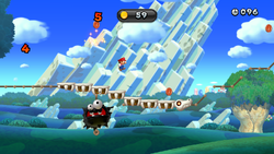 Spine Coaster Coin Cruise from New Super Mario Bros. U