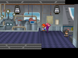 Excess Express: Engineer's Room in the game Paper Mario: The Thousand-Year Door.