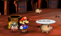 Gloomer is turned into a Pig in Paper Mario: The Thousand-Year Door