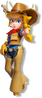 Cowgirl Peach in Princess Peach: Showtime!