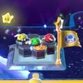 Screenshot of the level icon of Honeycomb Starway in Super Mario 3D World