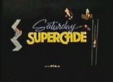 Saturday Supercade title card as seen in the opening.