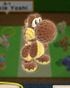 Cookie Yoshi, from Yoshi's Woolly World.